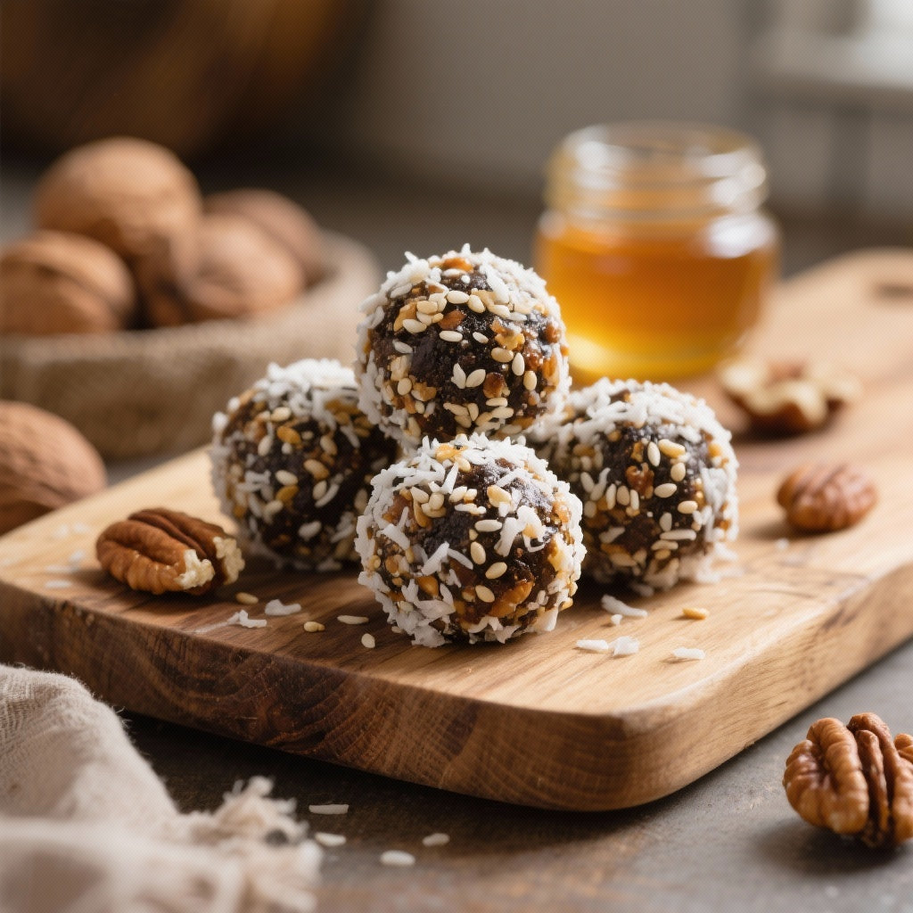 Boulettes Énergétiques au Shilajit et Noix