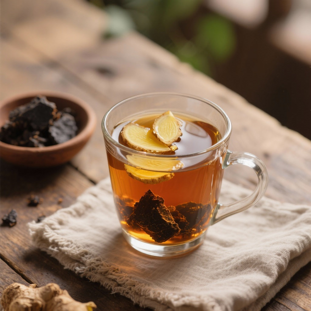 Boisson Revitalisante au Shilajit, Gingembre et Miel : Energie Naturelle