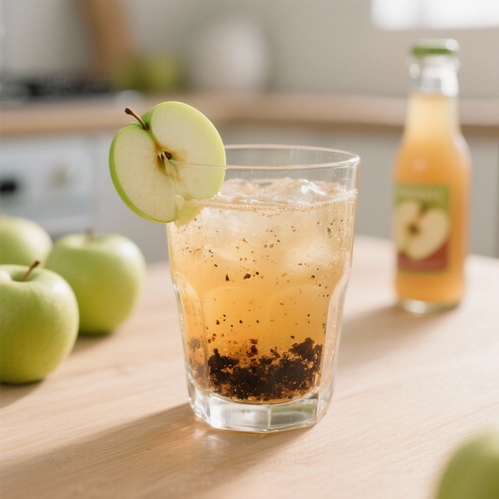 Boisson Tonique Revigorante au Shilajit et Jus de Pomme