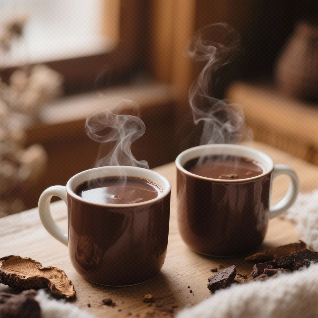 Chocolat Chaud Adaptogène : Reishi & Shilajit
