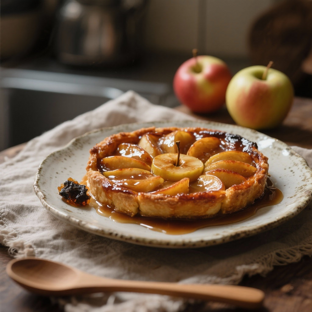 Revitalisez Votre Dessert : Tarte Tatin au Shilajit, Pommes & Caramel