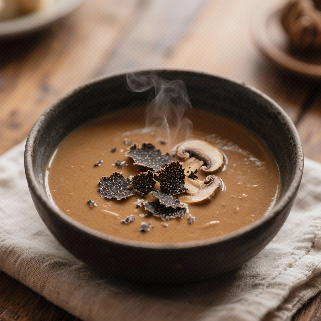 Velouté de Champignons à la Truffe : Recette Gourmande