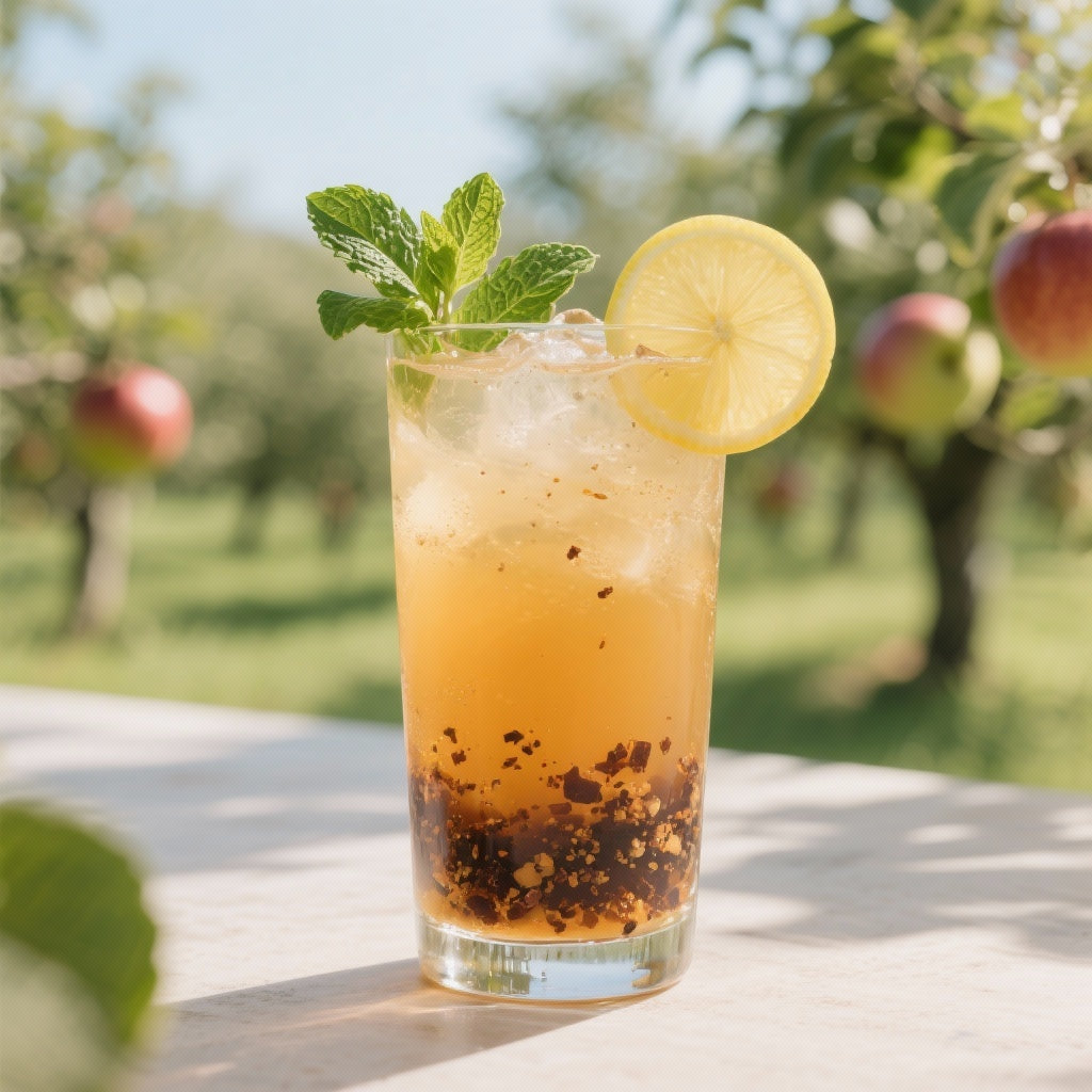 Boisson Tonique Revigorante au Shilajit et Jus de Pomme