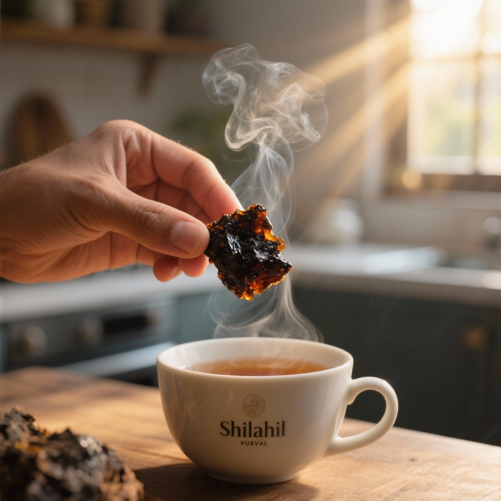 Réveillez-vous avec l'énergie : Mon guide pour une routine matinale au Shilajit