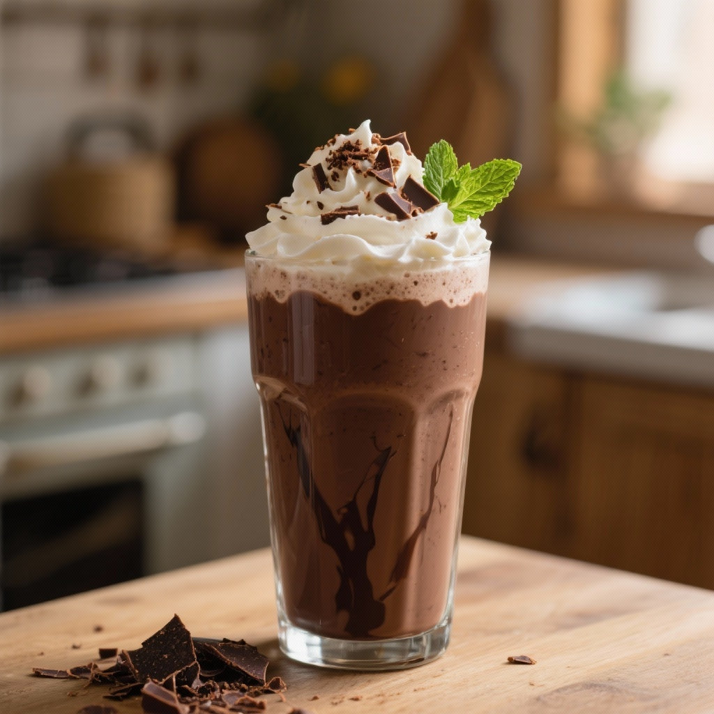 Délicieux Milkshake au Shilajit et Chocolat