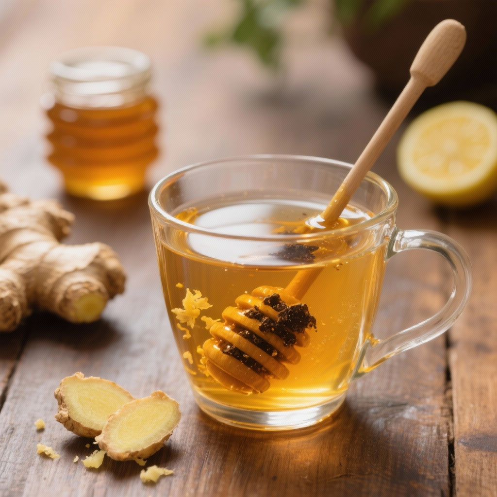 Boisson Revitalisante au Shilajit, Gingembre et Miel : Énergie Naturelle