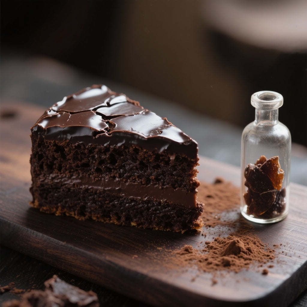 Gâteau au Chocolat Noir Intense et Shilajit : Recette Revigorante