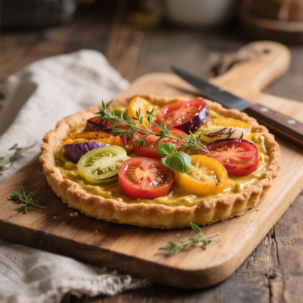Tarte Rustique Tomates Moutarde : La Recette Facile et Savoureuse