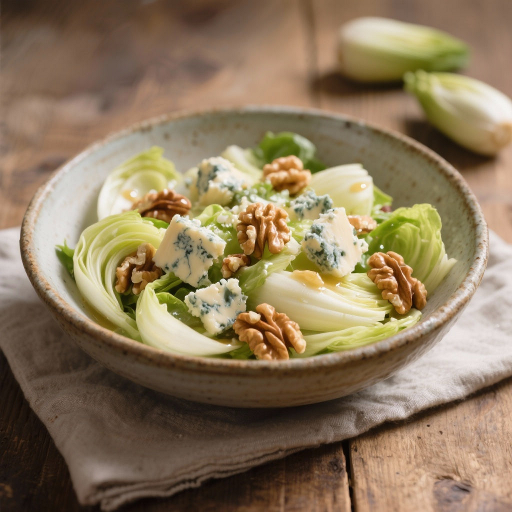 Salade d'Endives Noix et Roquefort : Un délice automnal
