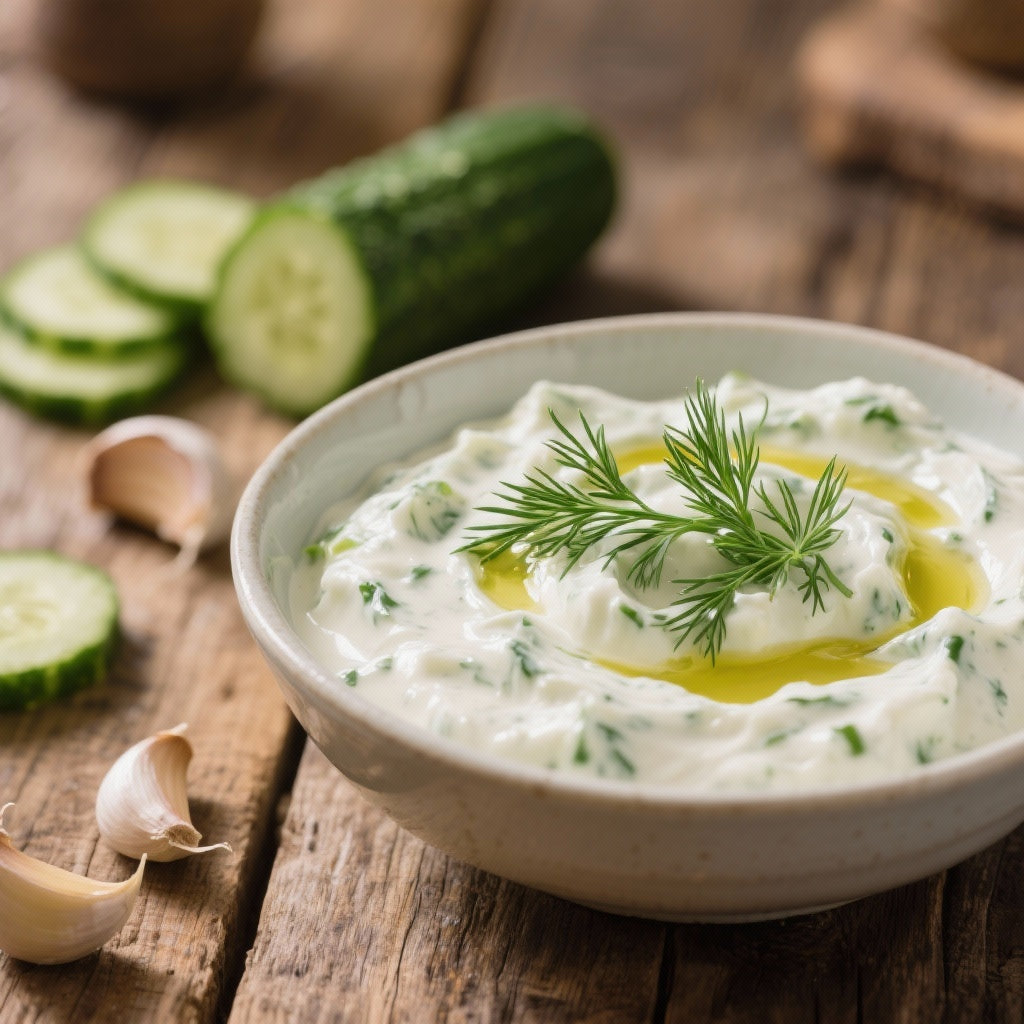 Tzatziki Grec Authentique : Recette Rafraîchissante au Yaourt & Concombre