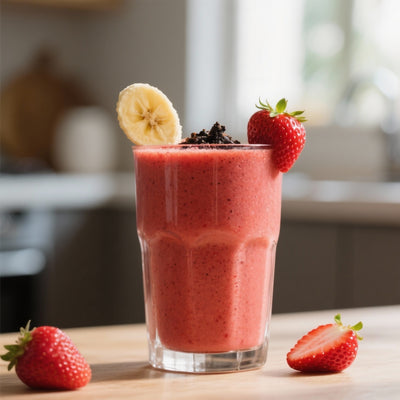 Recette Énergisante de Smoothie au Shilajit et Fruits