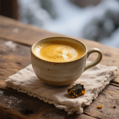 Latte doré anti-inflammatoire au curcuma et shilajit – rituel hivernal des yogis
