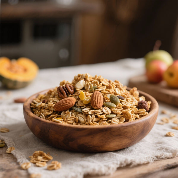 Granola Maison aux Noix & Graines : Recette Sainement Délicieuse