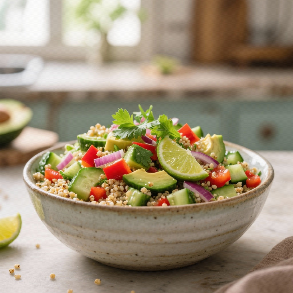 Salade de Quinoa et Avocat : Fraîcheur et Équilibre