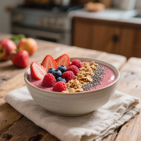 Smoothie Bowl aux Fruits Rouges : Délicieux et Nutritif