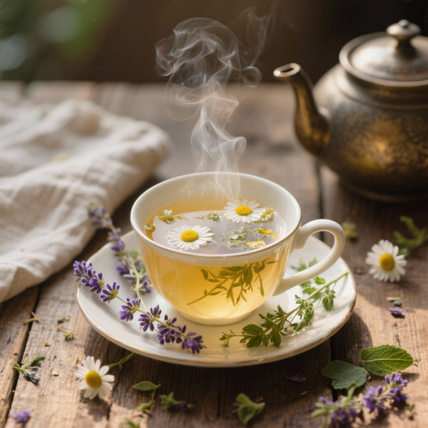 Infusion Apaisante Camomille, Verveine & Lavande: Recette Relaxante