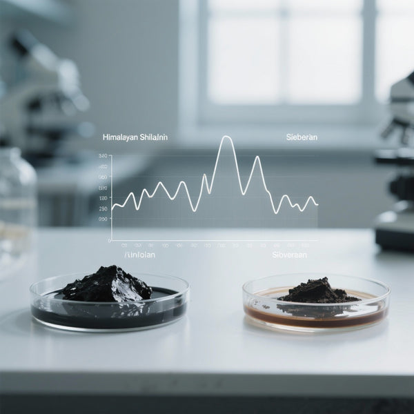 Shilajit Himalayen vs. Sibérien : Ce que la science révèle