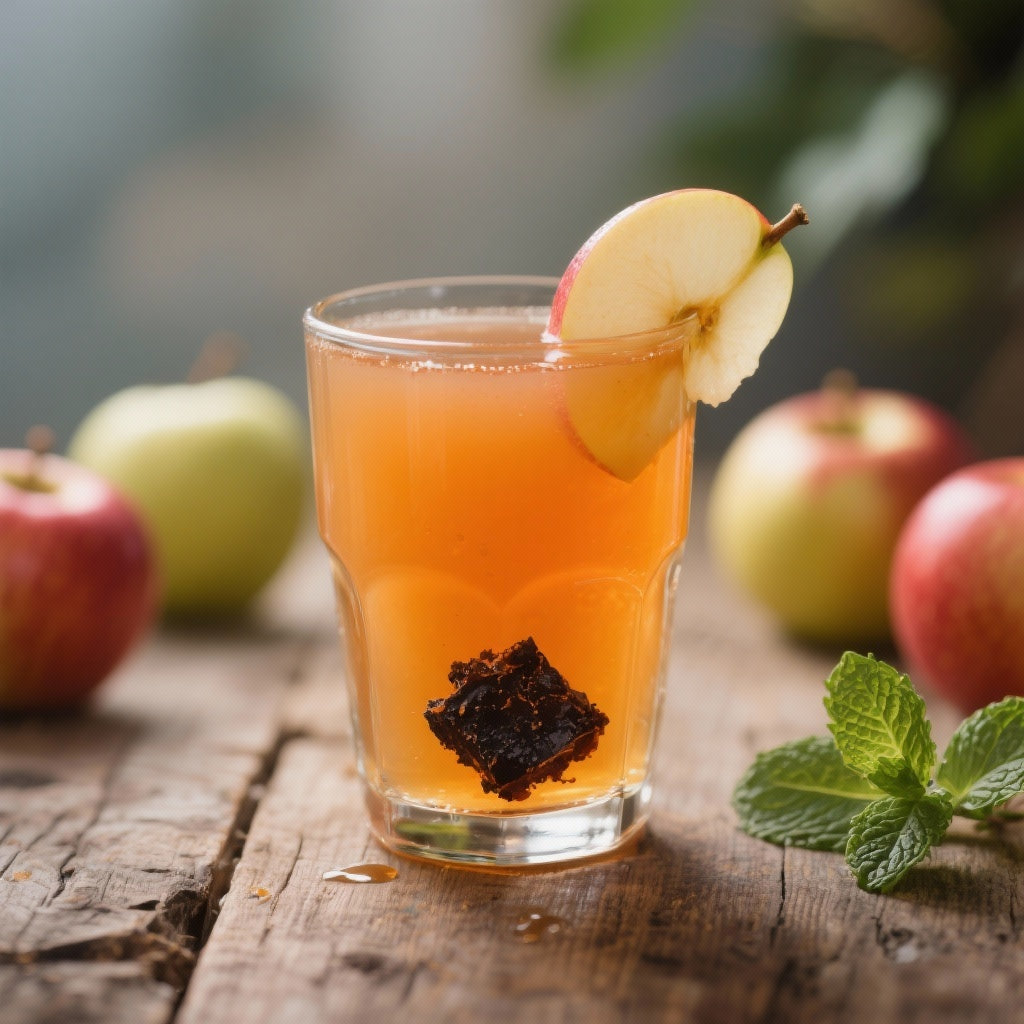 Boisson Tonique Revitalisante : Shilajit & Jus de Pomme