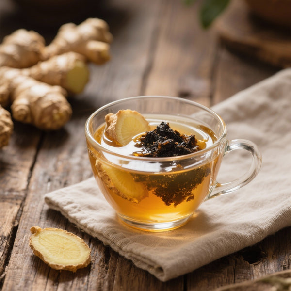 Boisson Revitalisante au Shilajit, Gingembre et Miel : Santé et Énergie