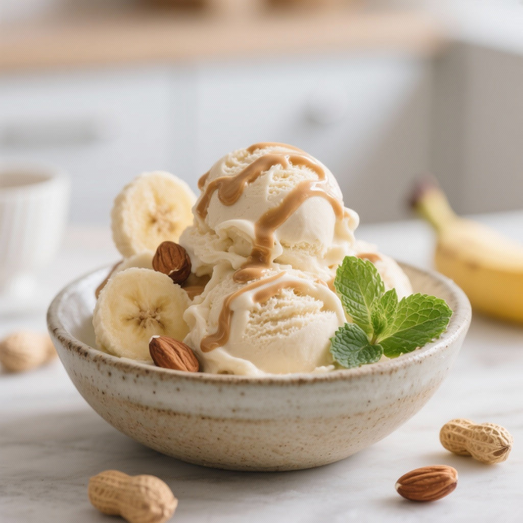 Glace Nice Cream Banane & Beurre de Cacahuète : Recette Facile & Gourmande