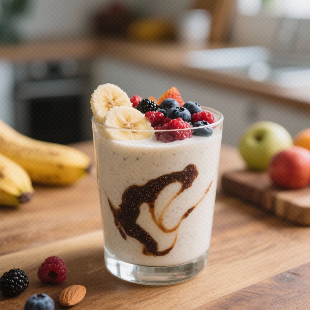 Délicieuse recette de smoothie énergisant au shilajit