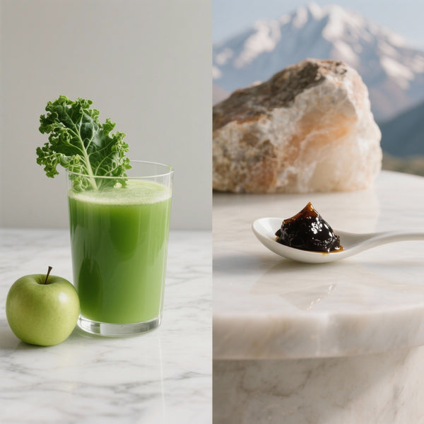 Jus Détox vs. Cure de Shilajit : Le Grand Duel de la Purification