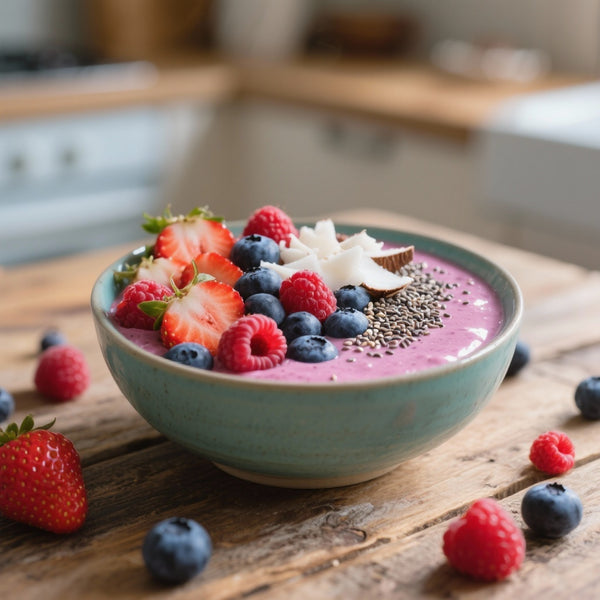 Smoothie Bowl aux Fruits Rouges : Une Délicieuse Évasion Fruitière