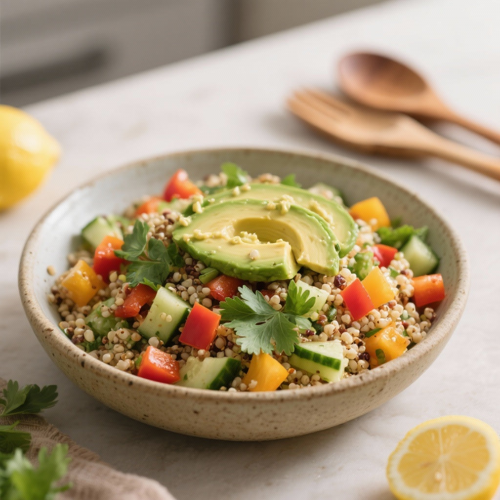 Salade Quinoa Avocat : Fraîcheur et Équilibre en Une Assiette