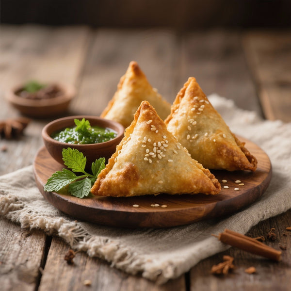 Samoussa rapide au bœuf croustillant et savoureux