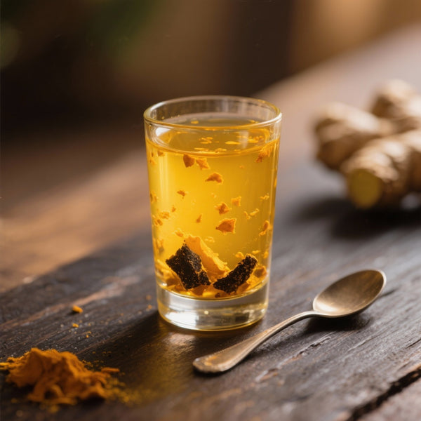 Shot Bien-être : Gingembre, Curcuma & Résine de Shilajit