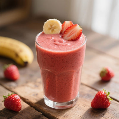 Smoothie Énergétique au Shilajit et aux Fruits