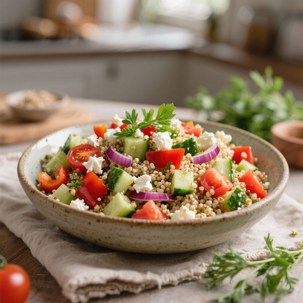 Salade de Quinoa Saine et Équilibrée