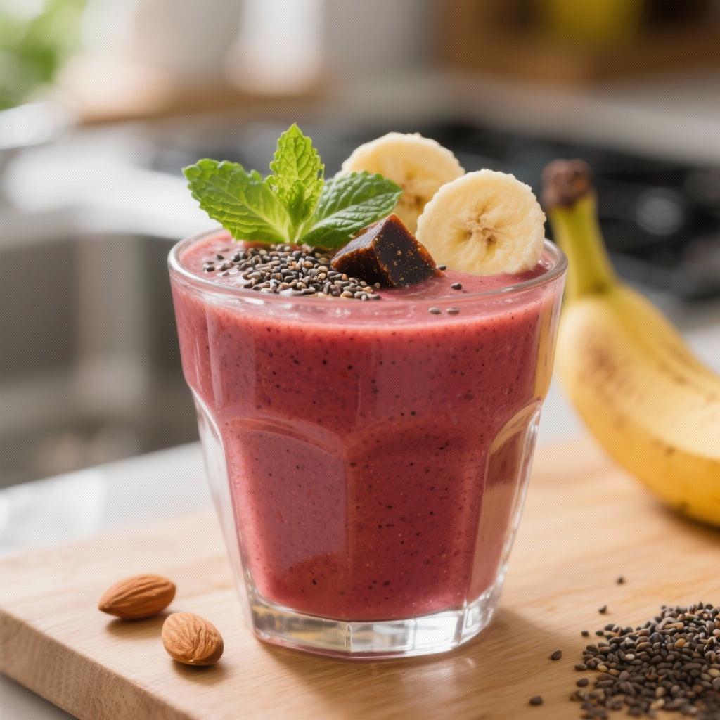 Délicieuse Énergie au Shilajit: Recette de Smoothie Vitalité