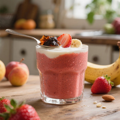 Smoothie Énergétique aux Fruits et Shilajit