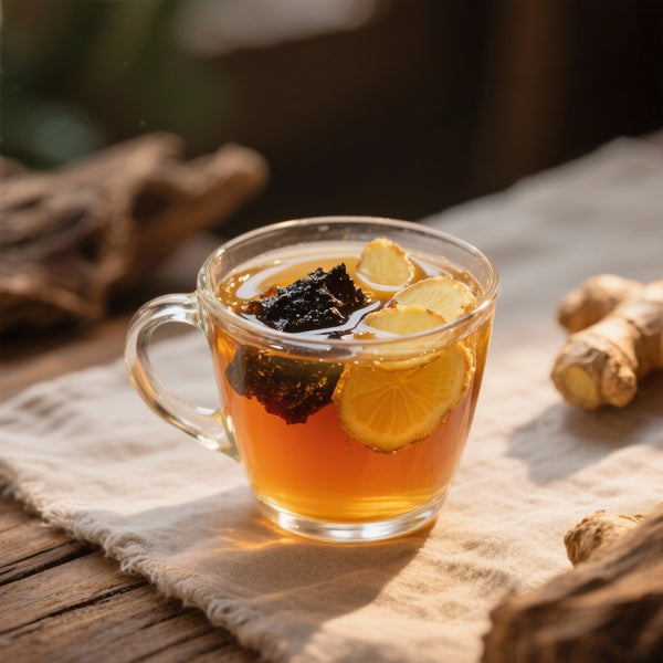 Boisson Revitalisante au Shilajit, Gingembre et Miel - Vitalité Naturelle