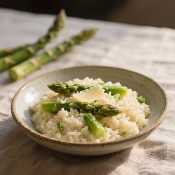 Risotto Crémeux aux Asperges et Parmesan
