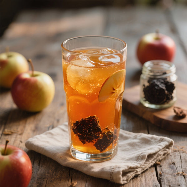Boisson Tonique au Shilajit et Jus de Pomme: Recette Naturelle Énergisante