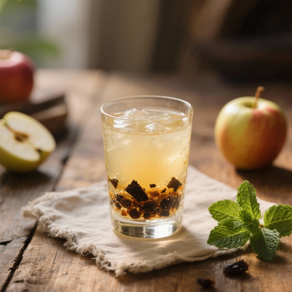 Boisson Tonique au Shilajit et Jus de Pomme Naturelle