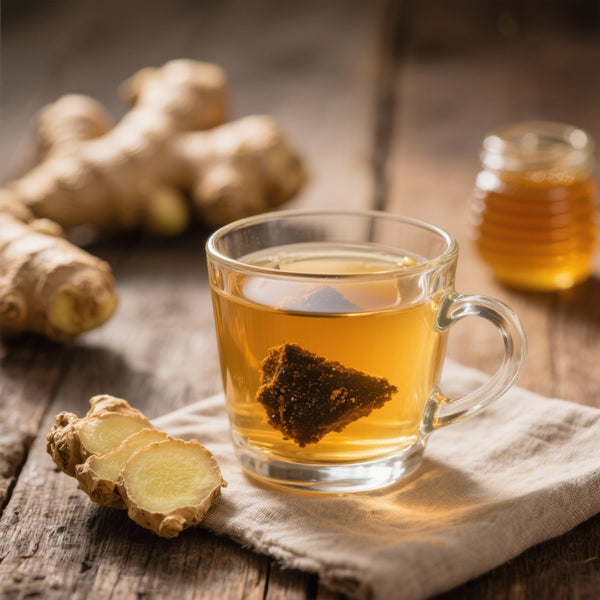 Boisson Revitalisante au Shilajit, Gingembre et Miel – Énergie Naturelle