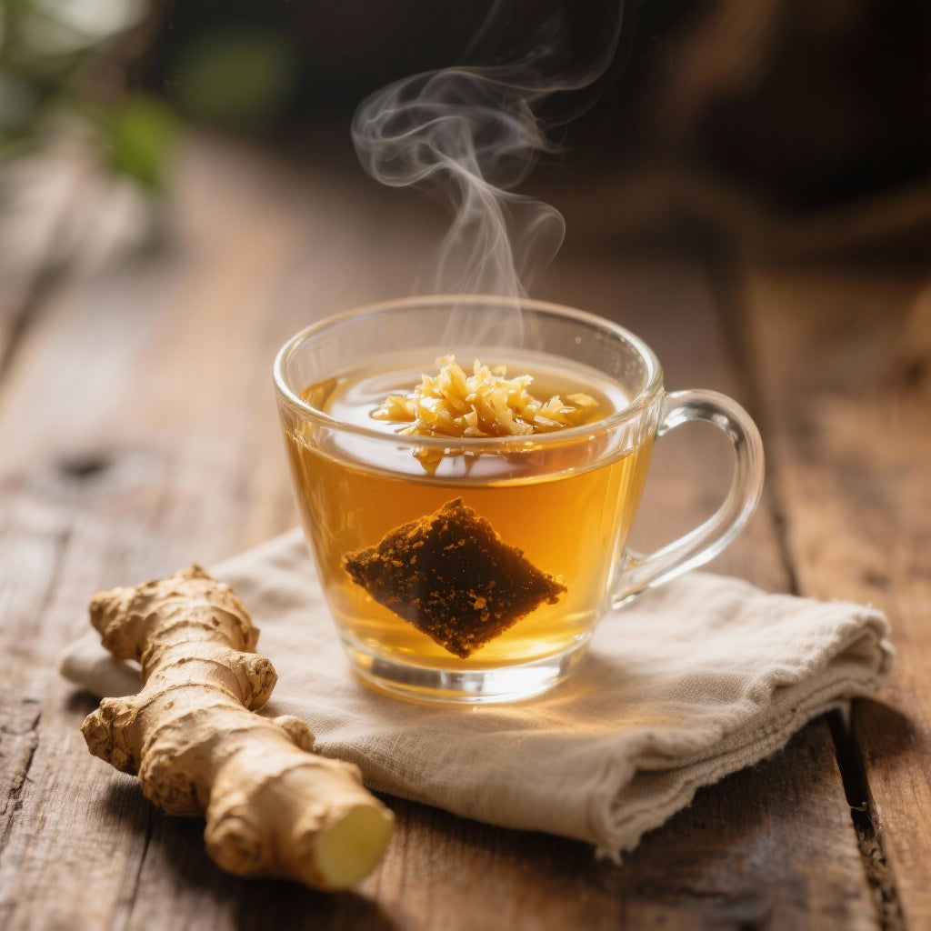 Boisson Revitalisante au Shilajit Résine, Gingembre et Miel