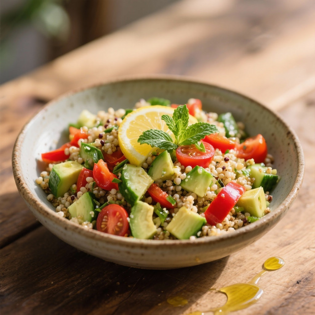 Salade Quinoa Avocat : Fraîcheur et Santé dans l'Assiette