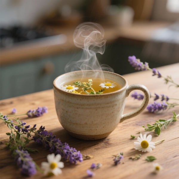 Infusion Apaisante Camomille, Verveine & Lavande: Recette Bien-Être