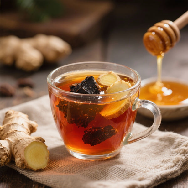 Boisson Revitalisante au Shilajit, Gingembre et Miel – Recette Énergisante