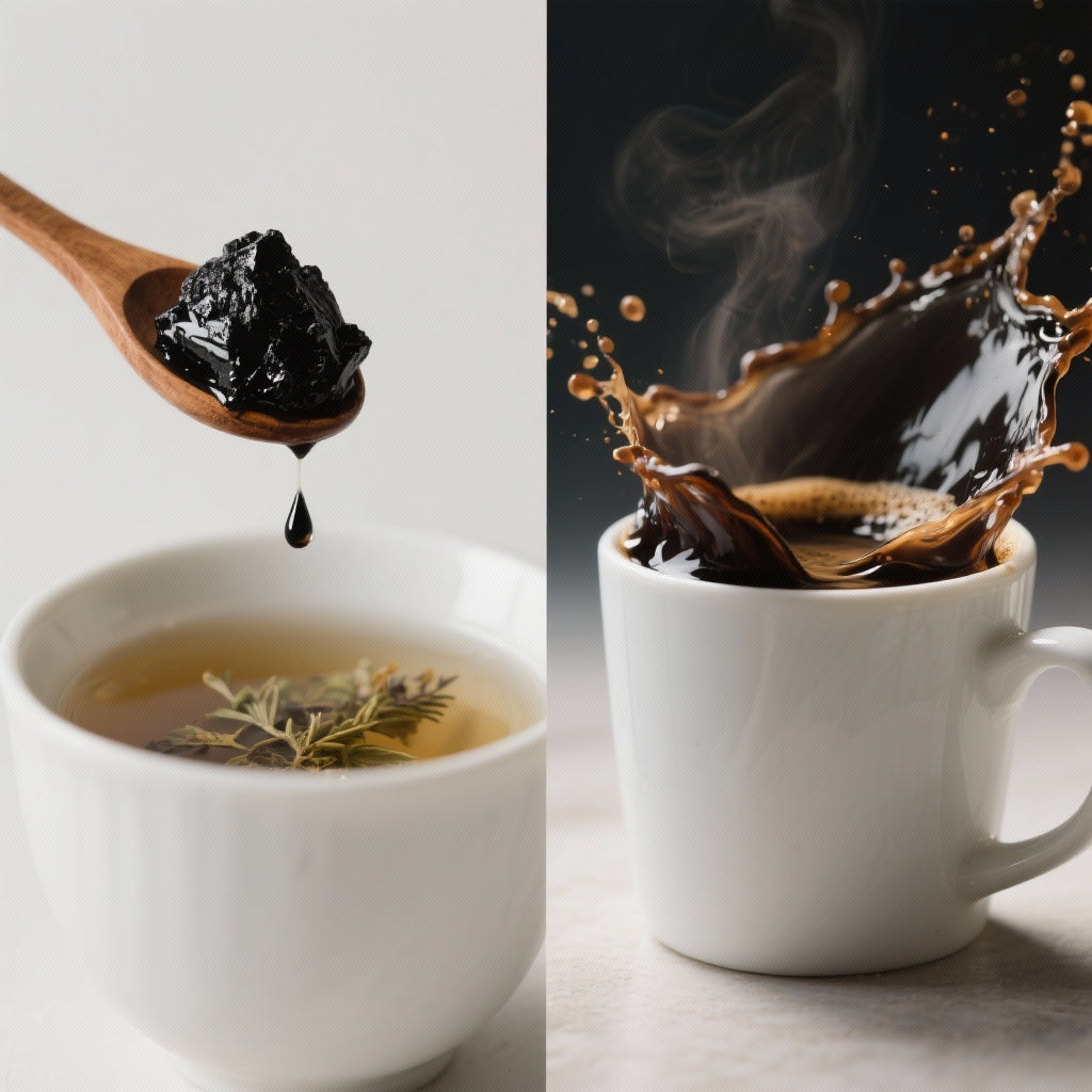 Shilajit vs. Caféine : Énergie mentale stable sans crash ?