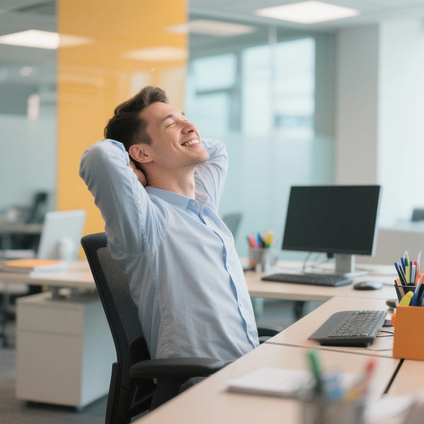 5 Exercices Simples pour Soulager les Tensions du Cou et des Épaules au Bureau