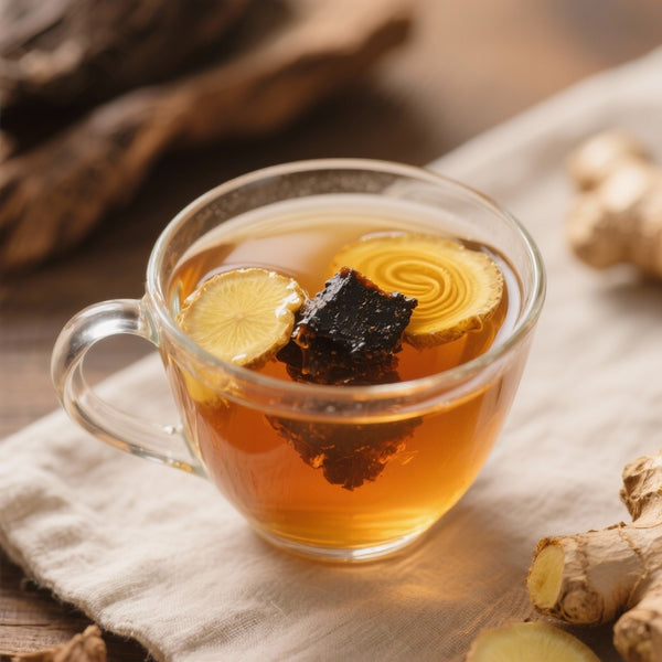 Boisson Revitalisante au Shilajit, Gingembre et Miel : Élixir Naturel Énergisant