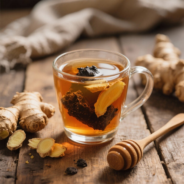 Boisson Revitalisante au Shilajit, Gingembre et Miel : Recette Énergisante