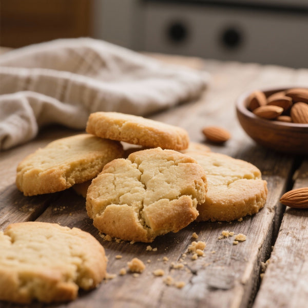 Sablés Fondants à la Farine d'Amande Sans Gluten : Recette Facile