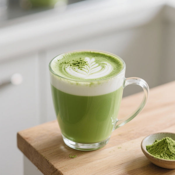 Thé Vert Matcha Latte au Lait d'Avoine : Recette Revigorante
