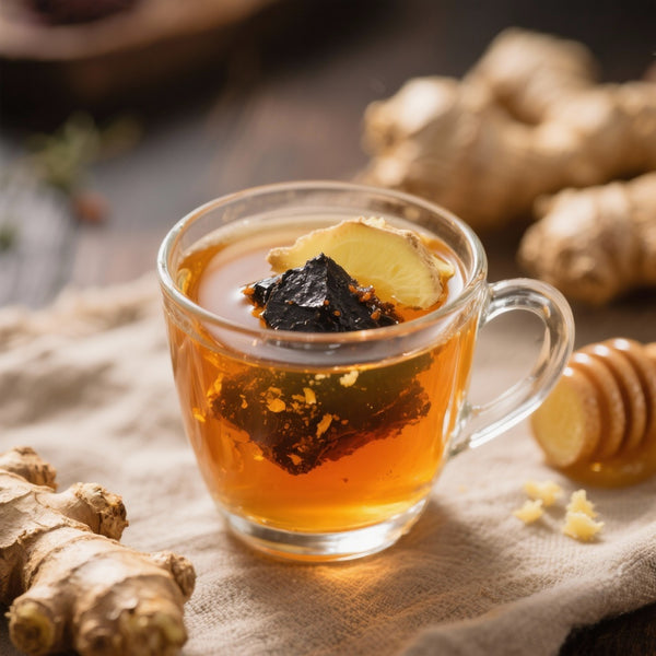 Boisson Revitalisante au Shilajit, Gingembre et Miel : Énergie Naturelle